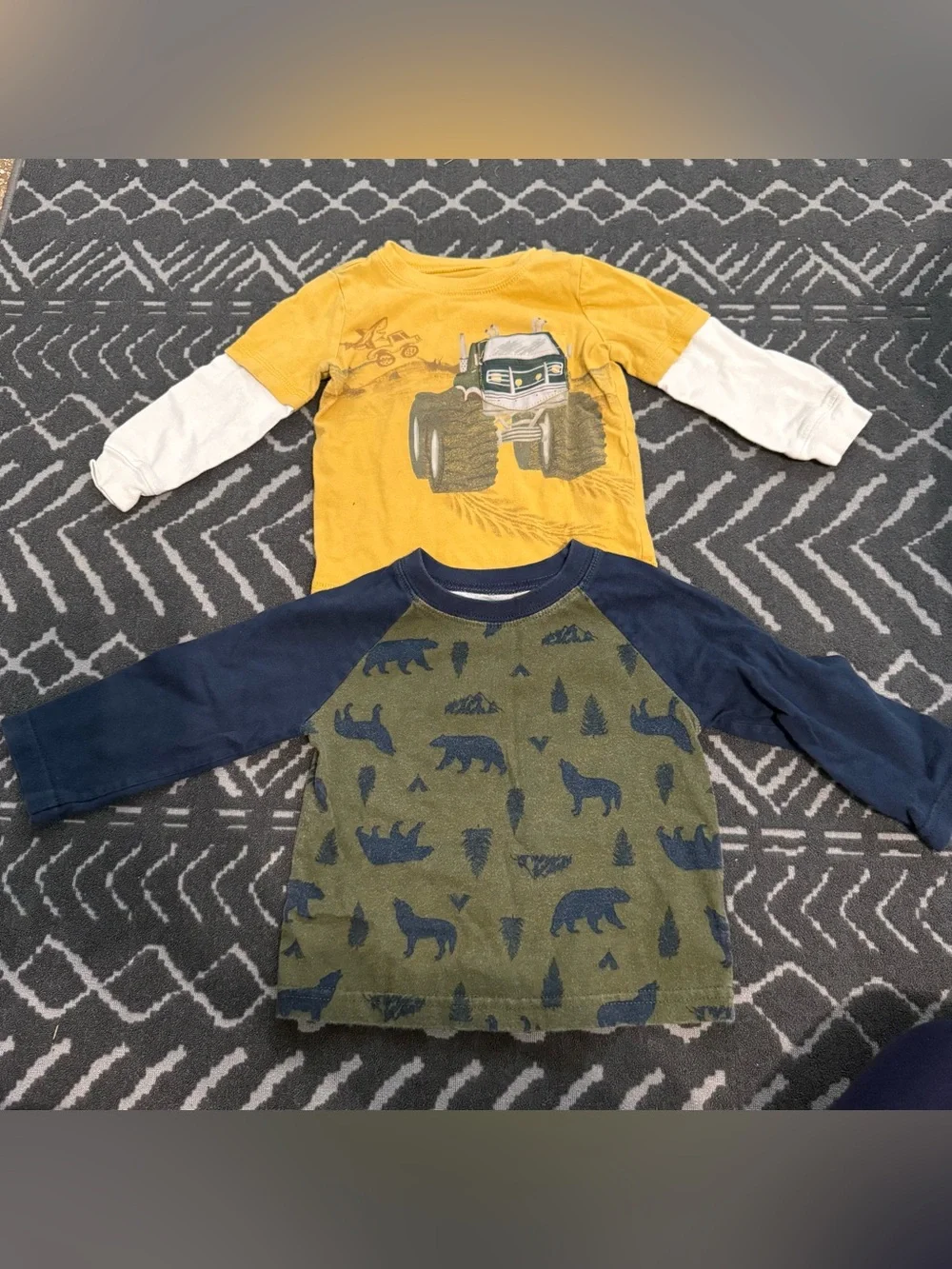 Baby boy shirt set